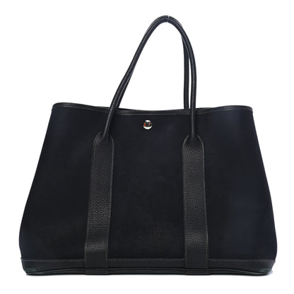 Hermes Toile Vache Country Garden Party 36 Black 1 of 5