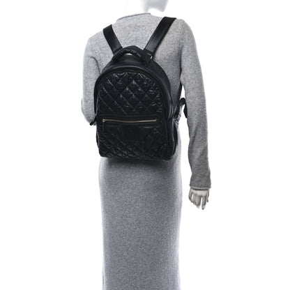 Chanel Nylon Quilted Coco Cocoon Backpack Black 2 of 10