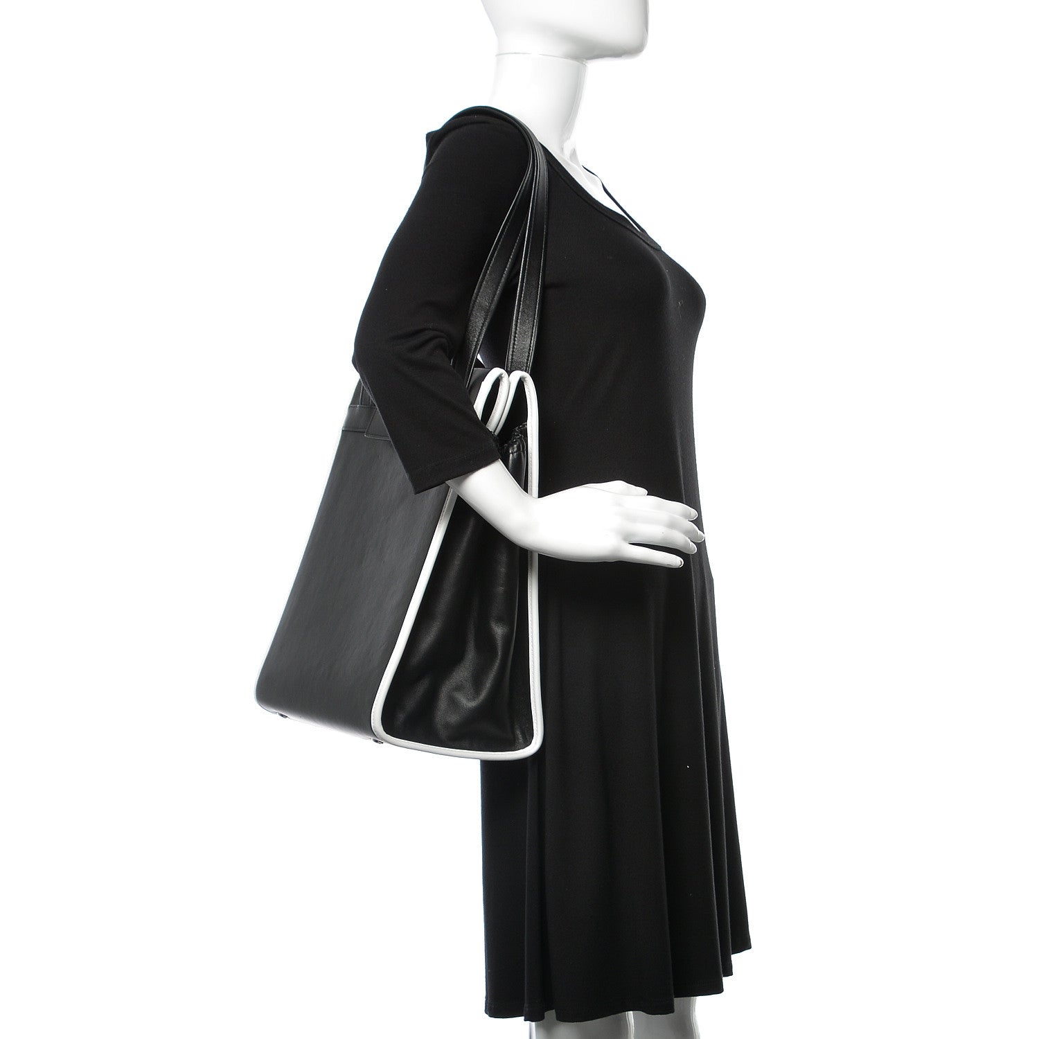 Balenciaga Agneau Classique Brillainte Tote Black 2 of 13