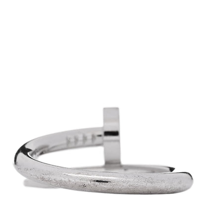 Cartier 18K White Gold Juste Un Clou Ring 54 7 3 of 6