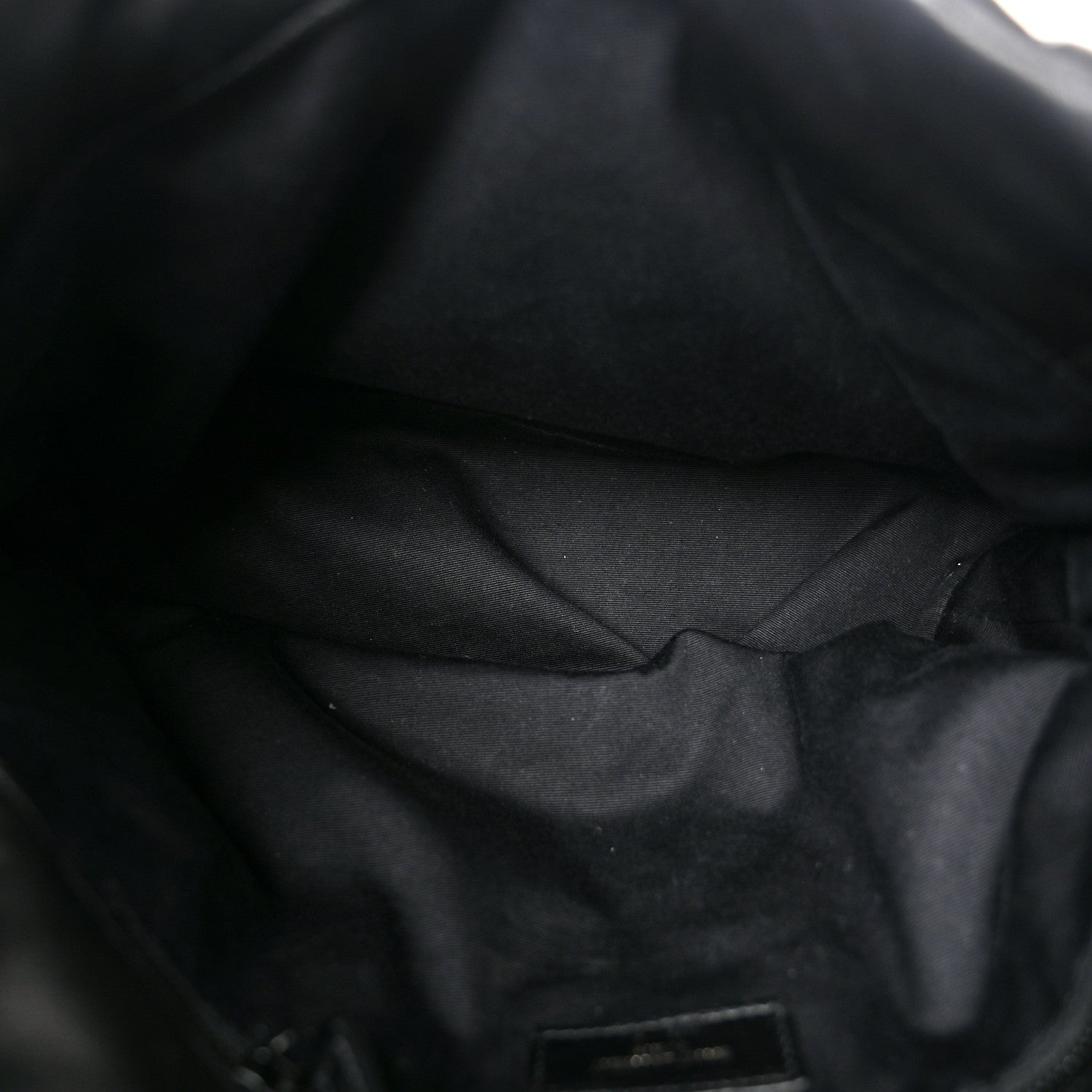 Saint Laurent Lambskin Quilted Monogram Monochrome Medium Loulou Puffer Chain Satchel Black 5 of 10