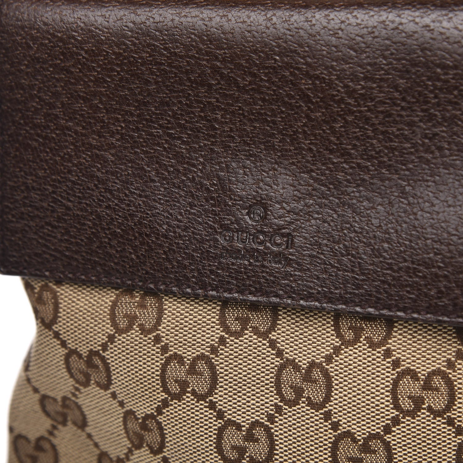 Gucci Monogram Web Medium Double Pocket Messenger Bag Dark Brown 12 of 16