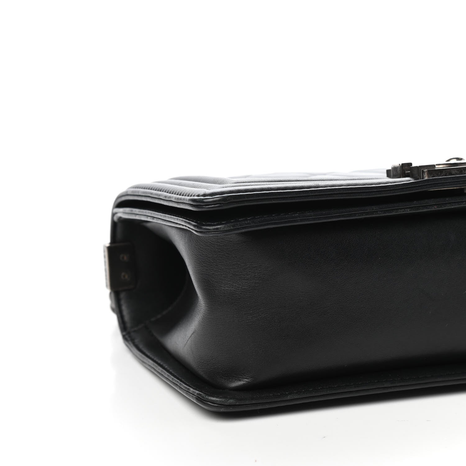 Chanel Calfskin Quilted Medium Boy Flap Black 8 of 10