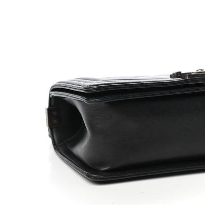 Chanel Calfskin Quilted Medium Boy Flap Black 8 of 10