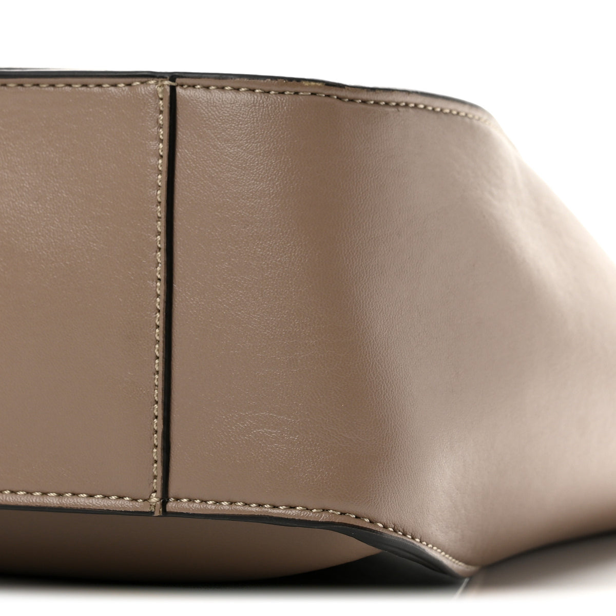Eco Alter Nappa Perforated Logo Mini Crossbody Dark Taupe