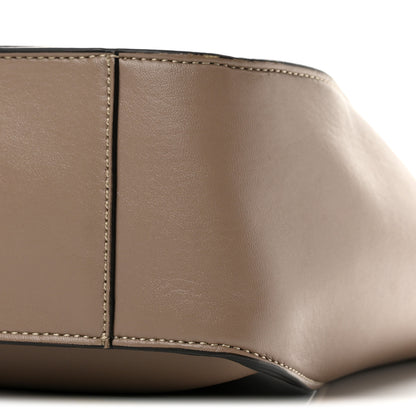 Stella McCartney Eco Alter Nappa Perforated Logo Mini Crossbody Dark Taupe 10 of 13
