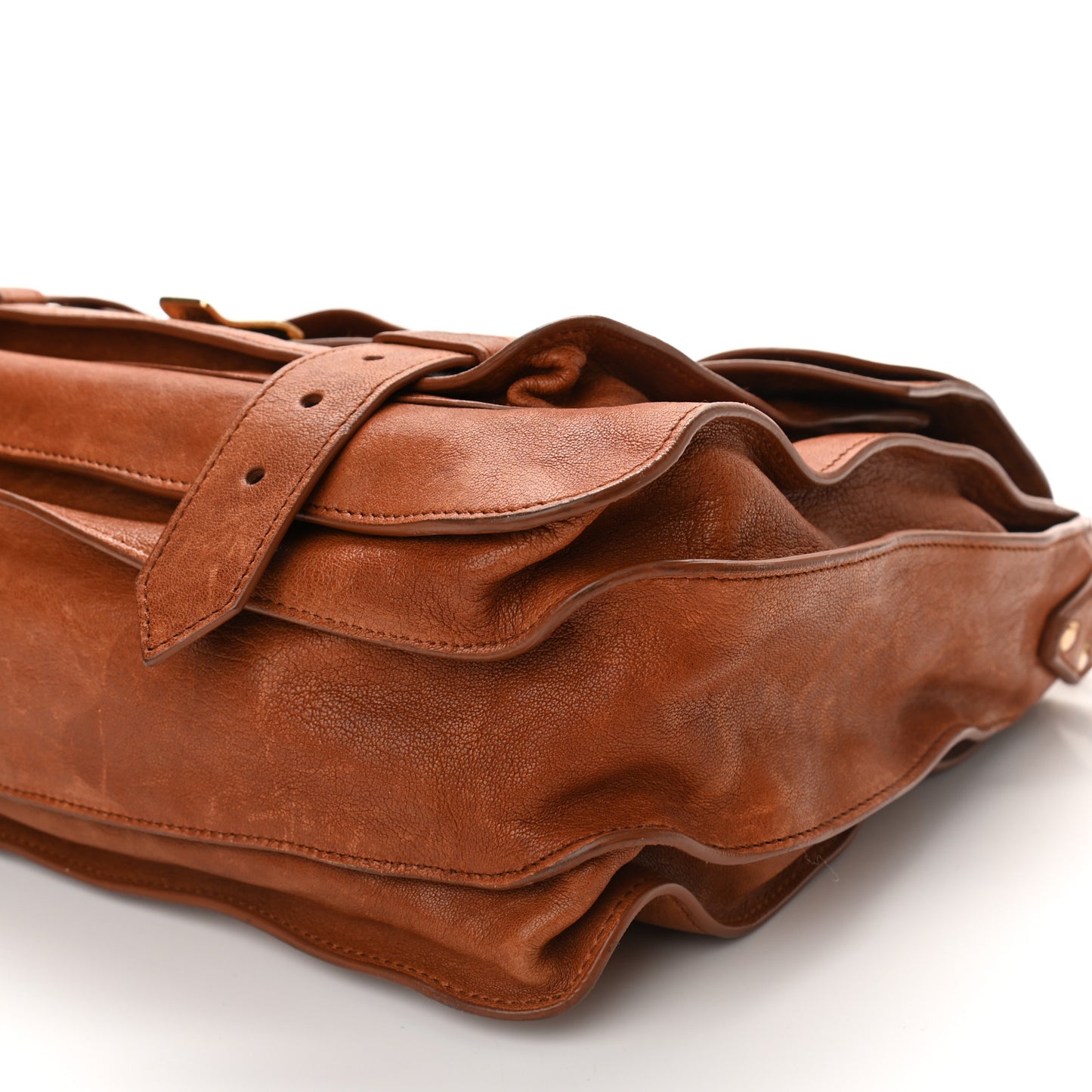 Lambskin Large PS1 Satchel Saddle