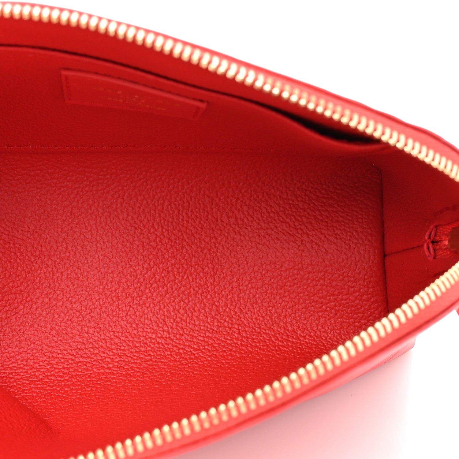 Louis Vuitton Epi Cosmetic Pouch PM Rouge Louis 5 of 7