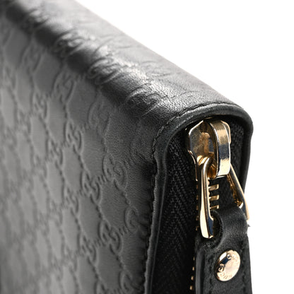 Gucci Microguccissima Zip Around Wallet Black 10 of 14