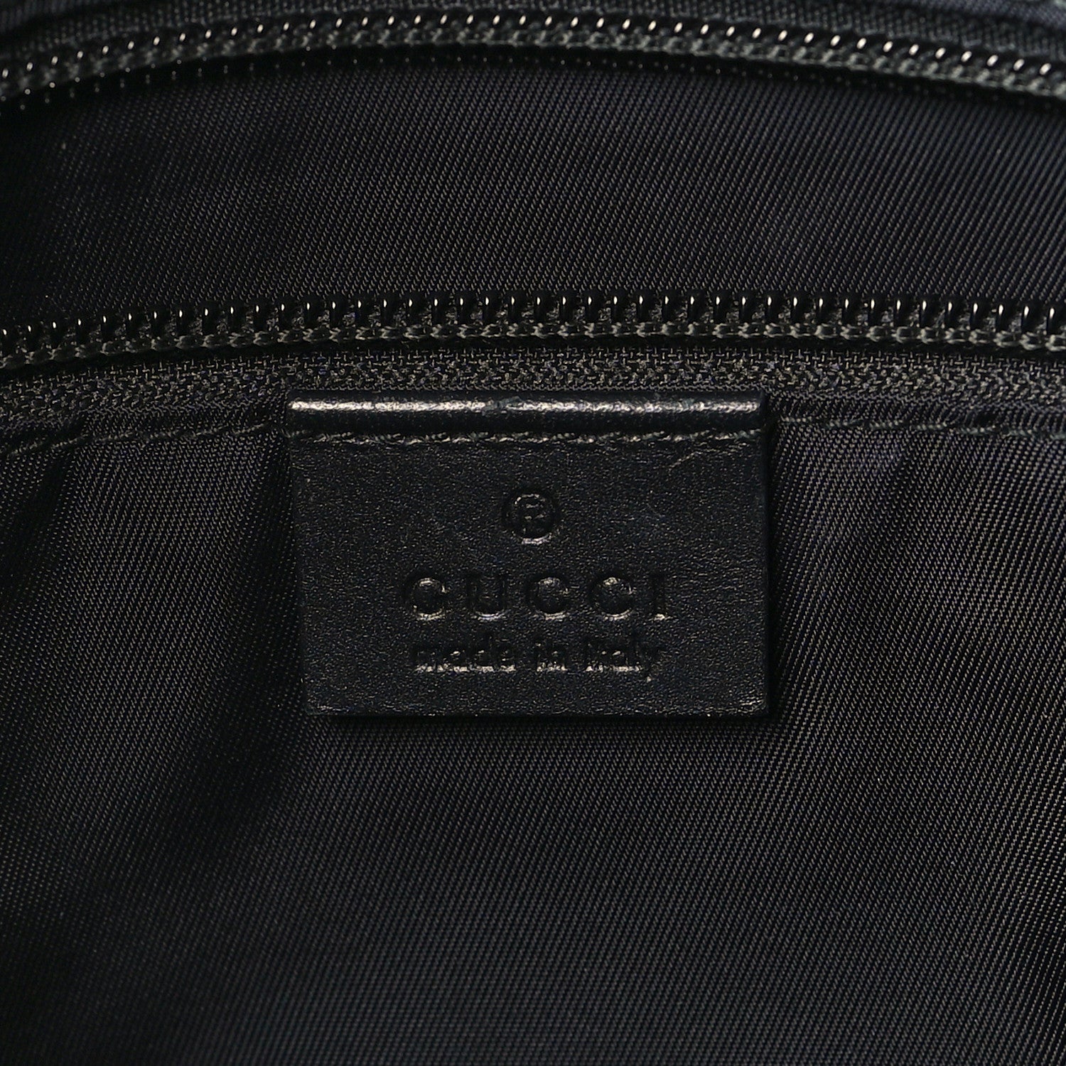 Gucci GG Supreme Monogram Web Messenger Bag Black 6 of 9