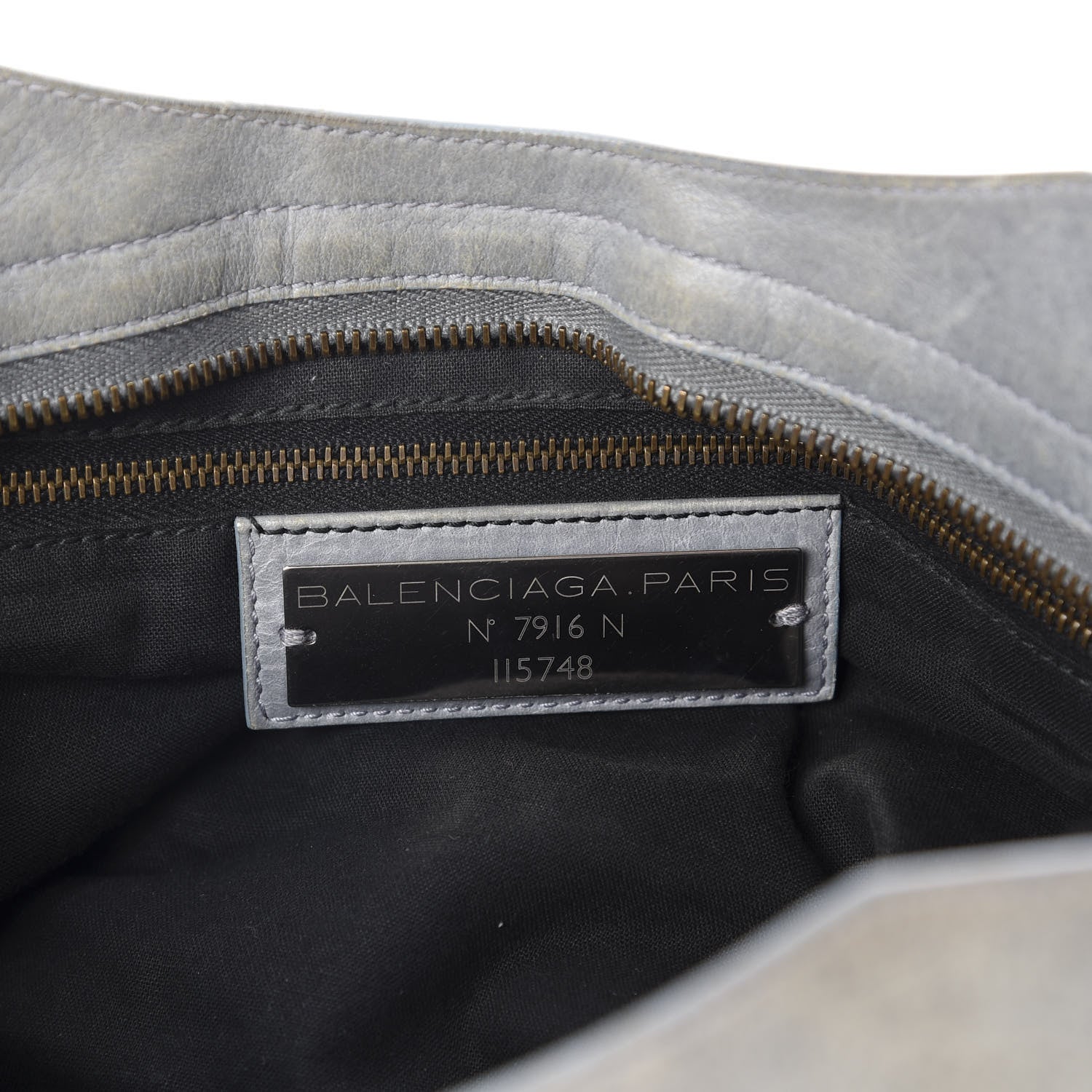 Balenciaga Agneau Classic Hardware City Ardoise 6 of 14