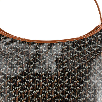 Goyard Goyardine Boheme Hobo Black Gold 9 of 11
