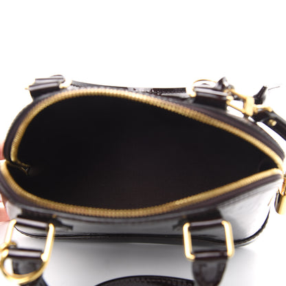 Louis Vuitton Vernis Alma BB Amarante 6 of 12
