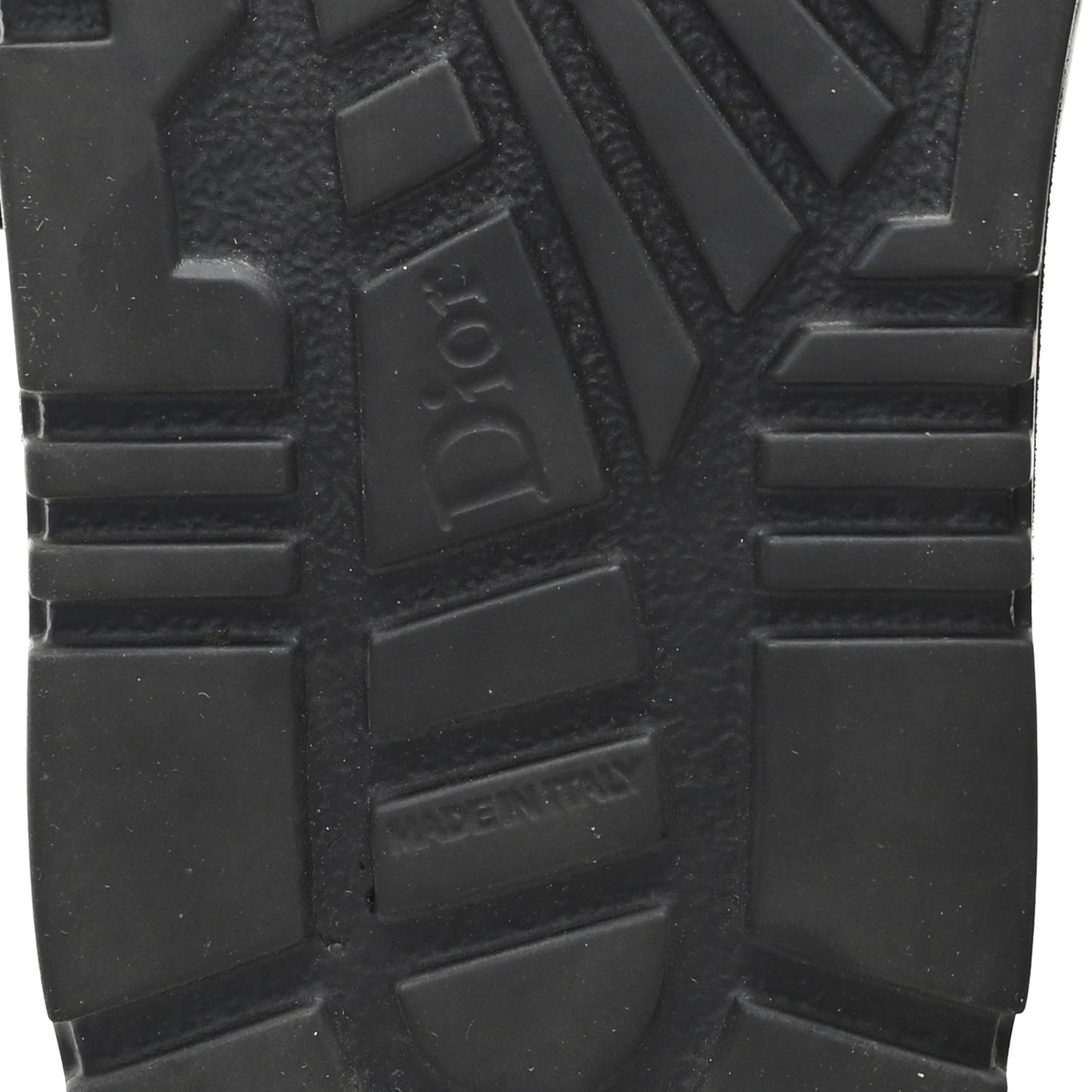 Lambskin Dioract 10mm Slide Sandals 38.5 Black