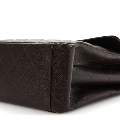 Chanel Caviar Quilted Medium Kelly Flap Brown 11 of 13