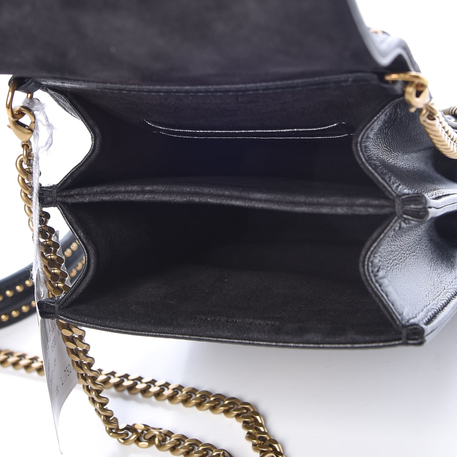 Christian Dior Lambskin Studded Vertical Diorama Black 5 of 7