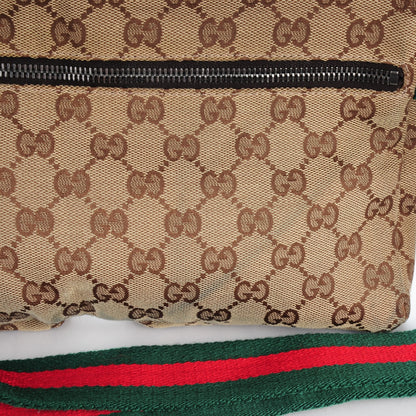 Gucci Monogram Web Belt Bag Dark Brown 6 of 8