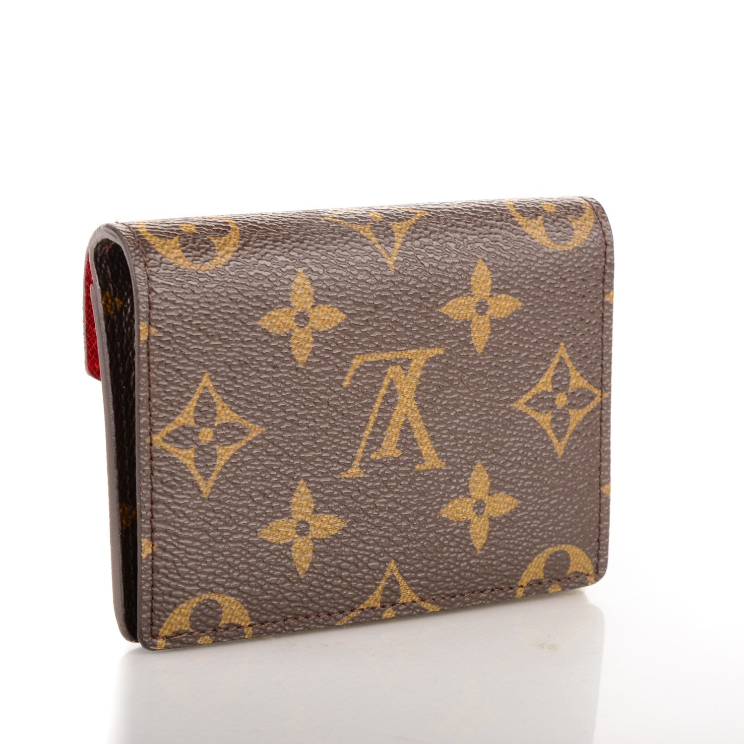 Louis Vuitton Monogram Compact Marie Wallet Rouge 3 of 7