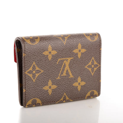 Louis Vuitton Monogram Compact Marie Wallet Rouge 3 of 7