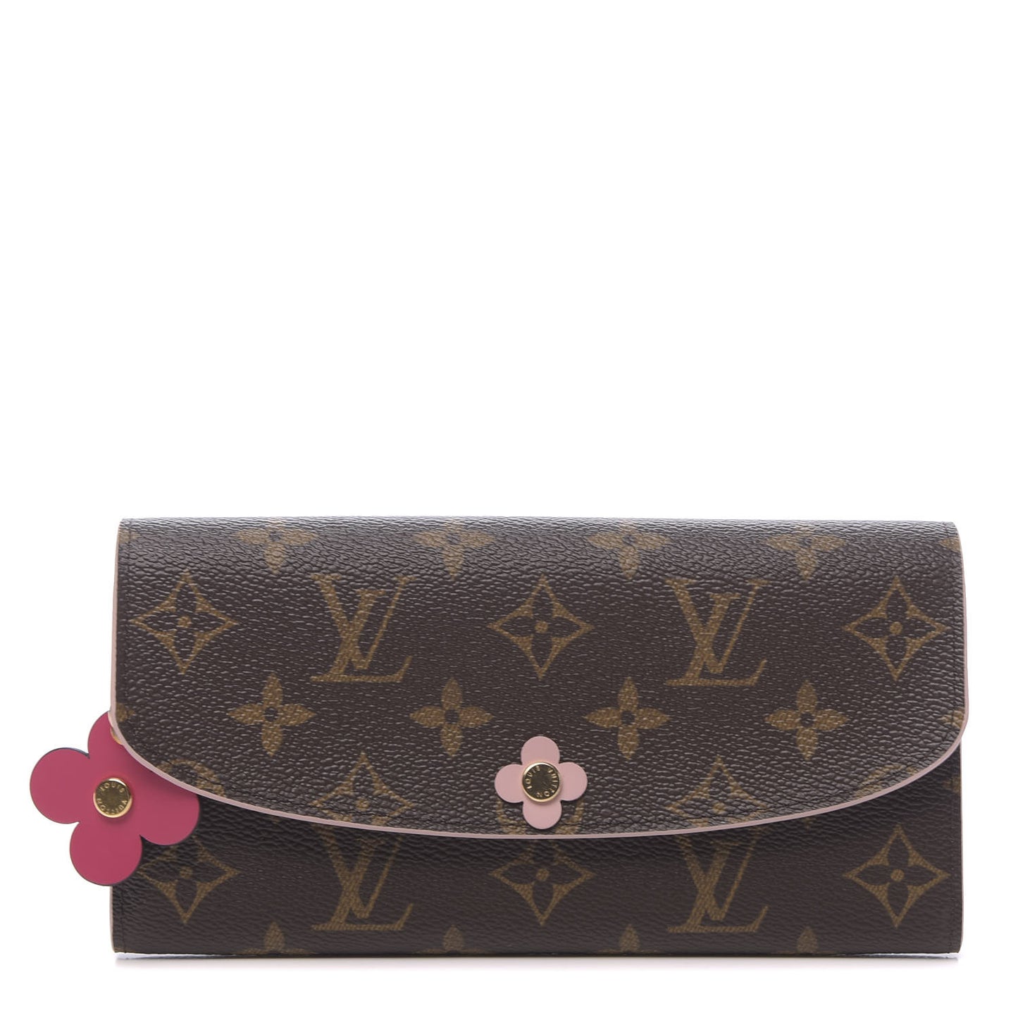 Monogram Bloom Flower Emilie Wallet