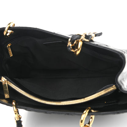 Chanel Caviar Quilted Grand Shopping Tote GST Black 5 of 11