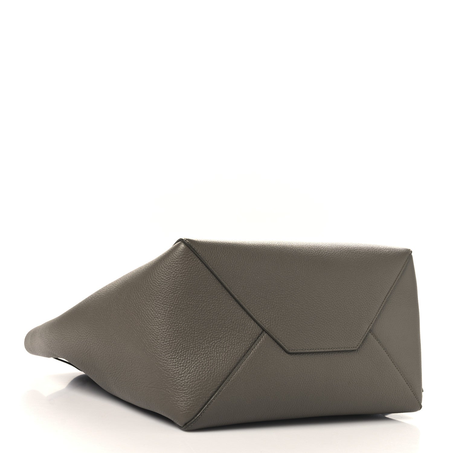 Celine Soft Grained Calfskin Small Belt Cabas Phantom Taupe 4 of 10