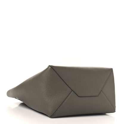 Celine Soft Grained Calfskin Small Belt Cabas Phantom Taupe 4 of 10
