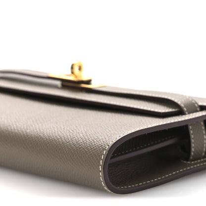 Hermes Epsom Kelly Wallet To Go Etoupe 10 of 13