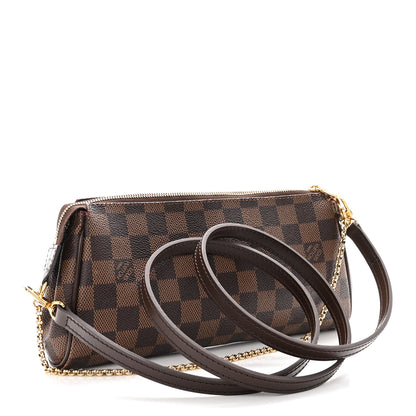 Louis Vuitton Damier Ebene Eva Clutch 3 of 11