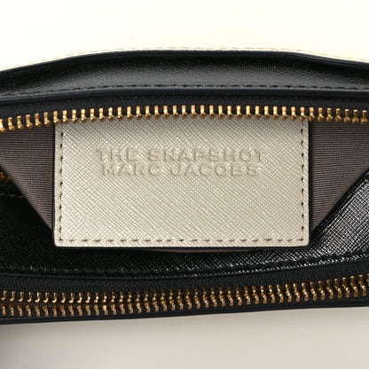 Marc Jacobs Saffiano Small Snapshot Camera Bag New Cloud White Multicolor 6 of 9