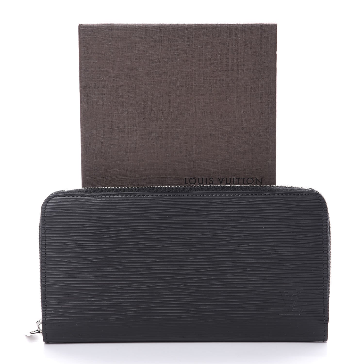 Louis Vuitton Epi Zippy Wallet Black 8 of 8