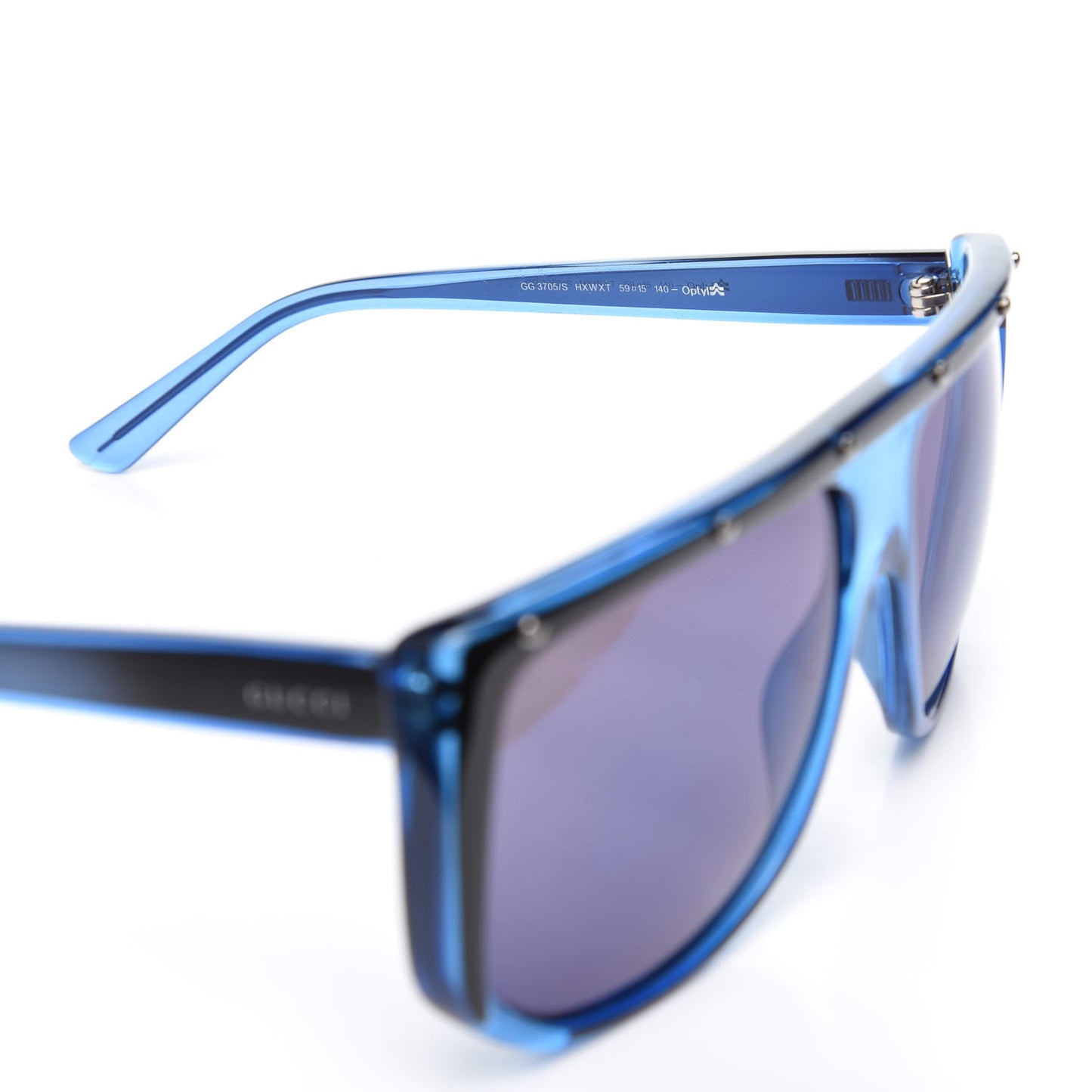 Studded Shield Sunglasses GG 3705/S Blue