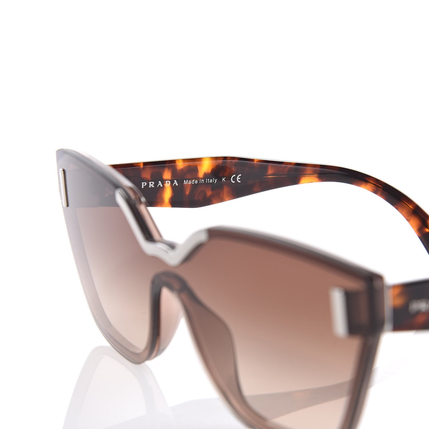 Prada Cat Eye Sunglasses SPR 16T Tortoise 5 of 7