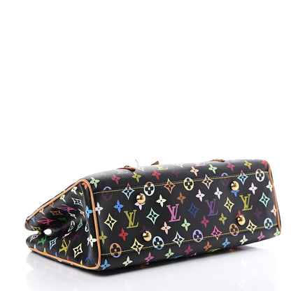 Louis Vuitton Monogram Multicolor Aurelia MM Black 3 of 14