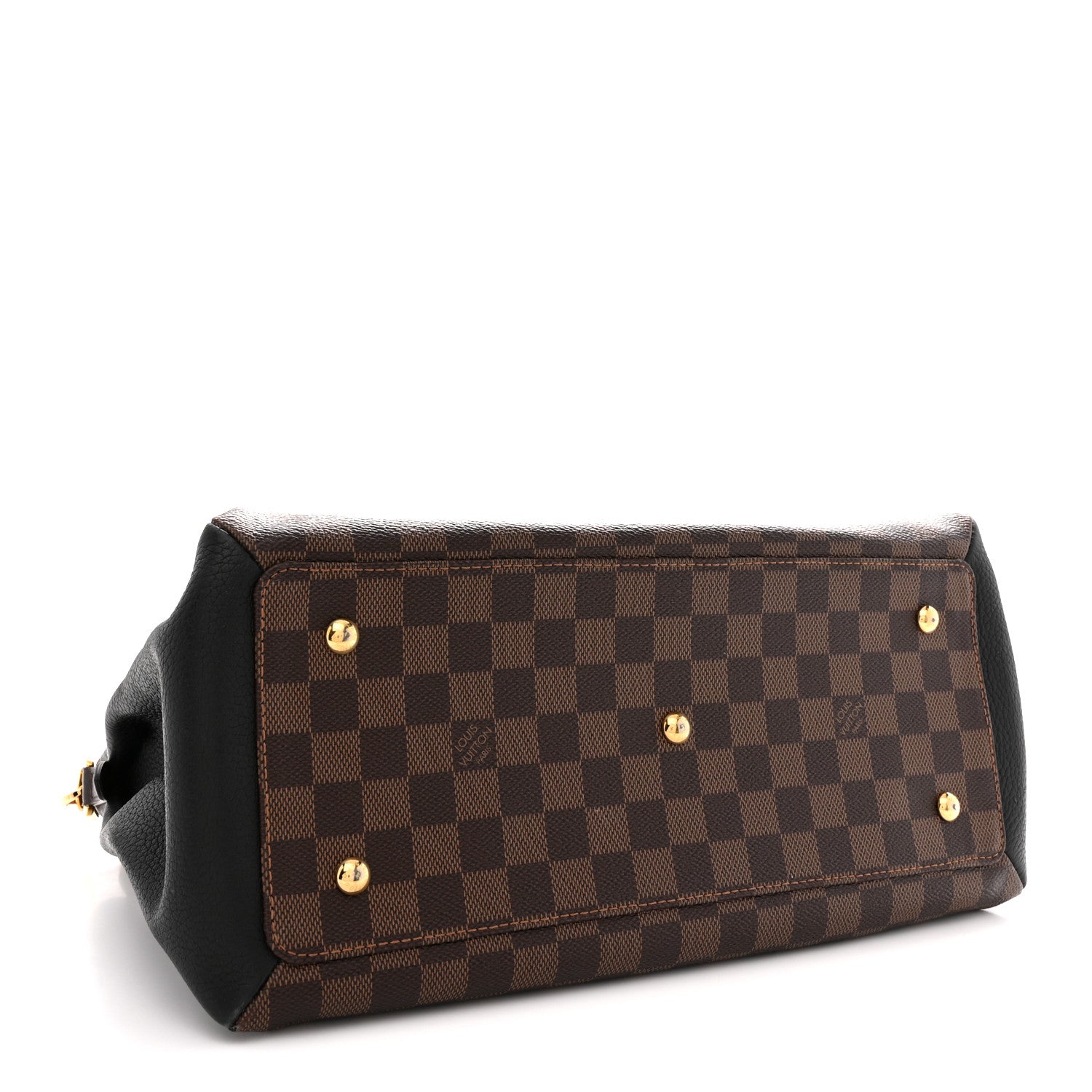 Louis Vuitton Cuir Taurillon Damier Ebene Normandy Black 4 of 12