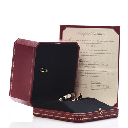 Cartier 18K Yellow Gold LOVE Cuff Bracelet 16 5 of 5