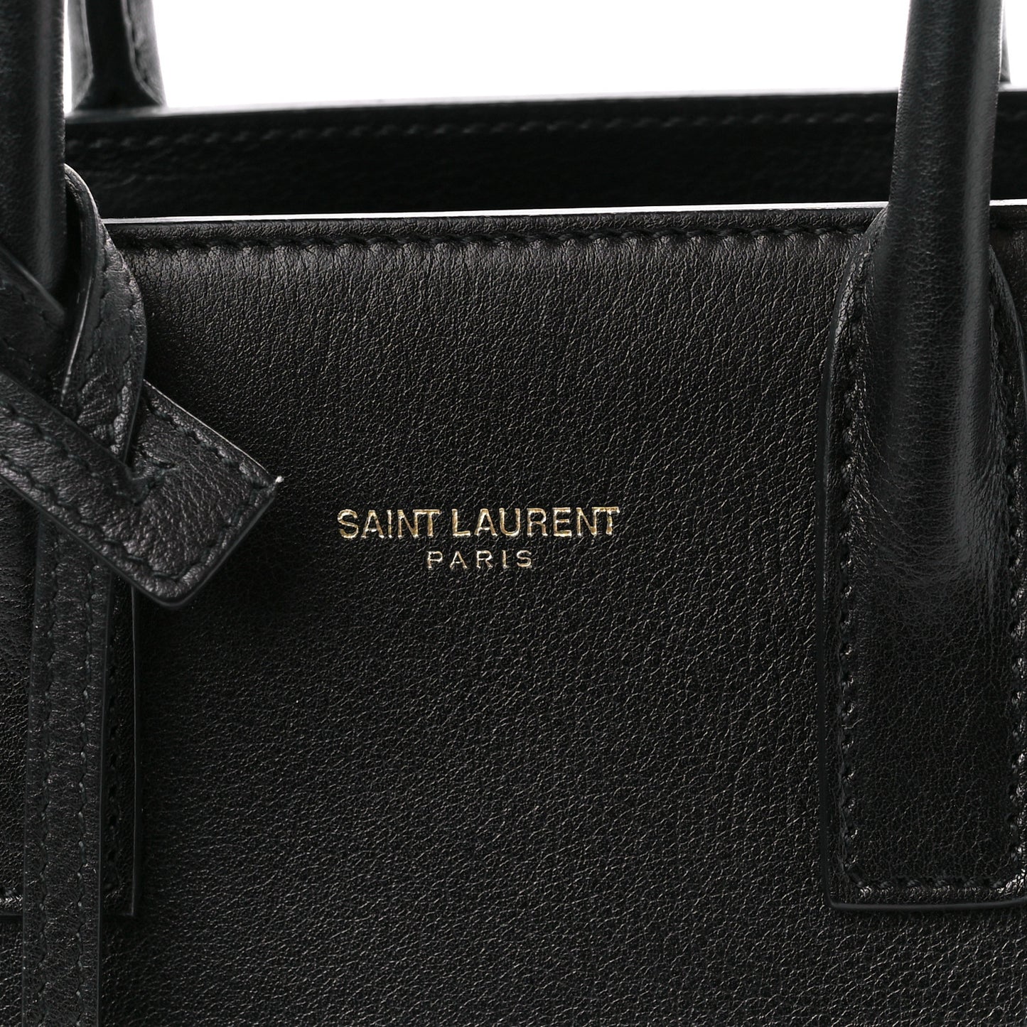 Calfskin Nano Sac De Jour Black