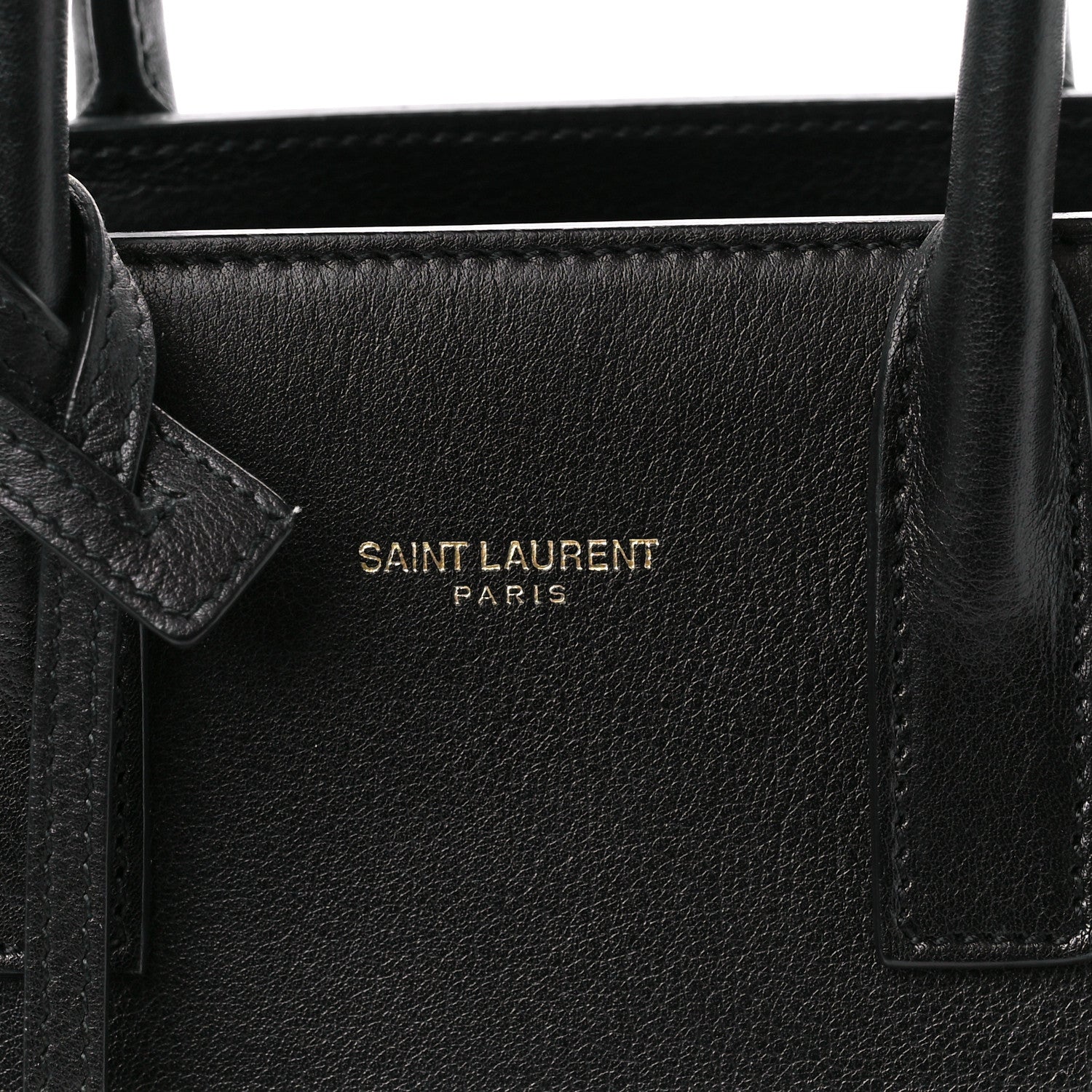 Saint Laurent Calfskin Nano Sac De Jour Black 8 of 11