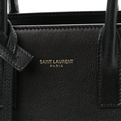 Saint Laurent Calfskin Nano Sac De Jour Black 8 of 11