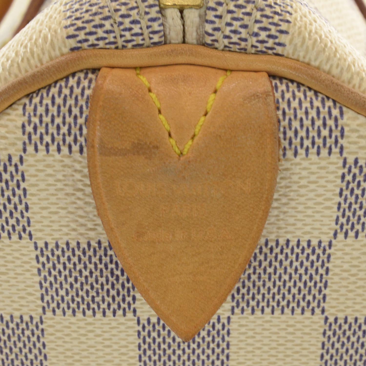 Louis Vuitton Damier Azur Speedy 30 4 of 6