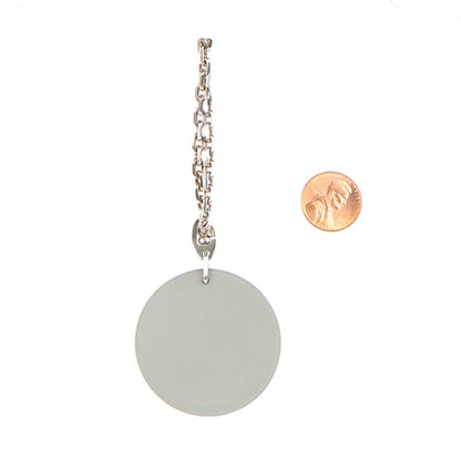 Hermes Tadelakt Rabbit Key Chain Bag Charm Violette 2 of 5