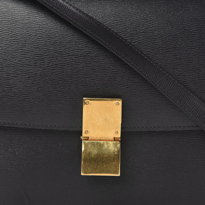 Celine Liege Calfskin Medium Classic Box Flap Bag Anthracite 17 of 17
