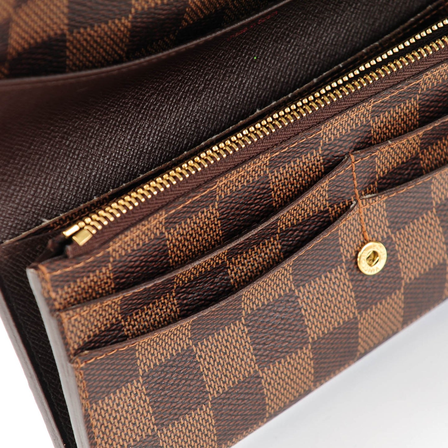 Damier Ebene Emilie Wallet
