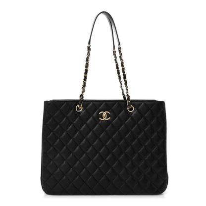 Chanel Caviar Quilted Large Shopping Black 1 of 10
