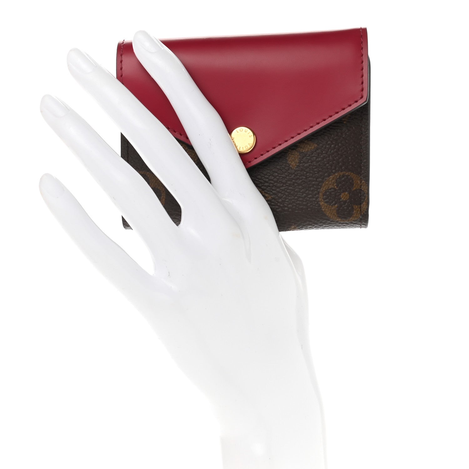 Louis Vuitton Monogram Zoe Wallet Fuchsia 2 of 7