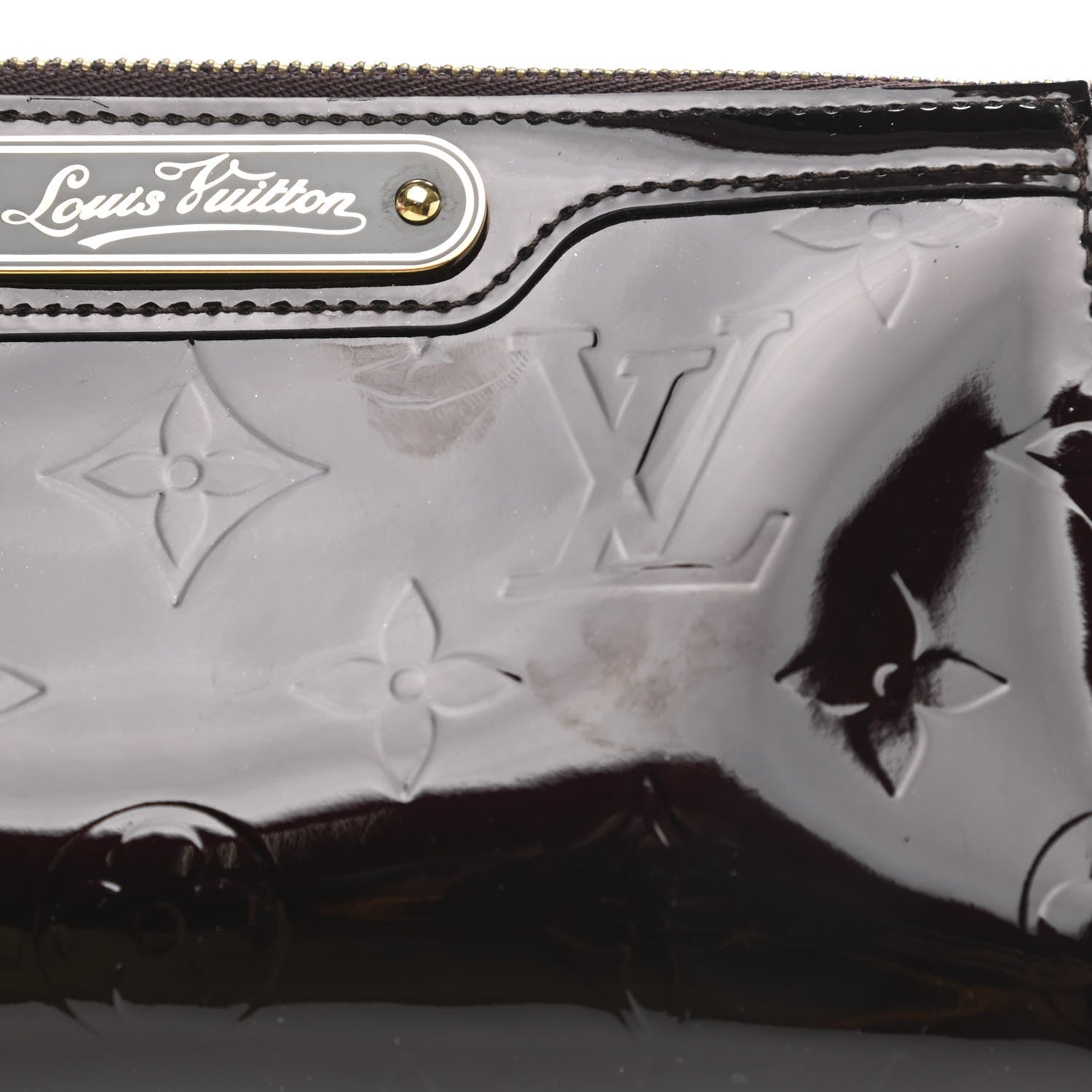 Louis Vuitton Vernis Trousse Cosmetic Pouch Amarante 9 of 9