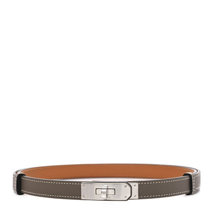 Hermes Epsom Kelly Belt Etoupe 1 of 3
