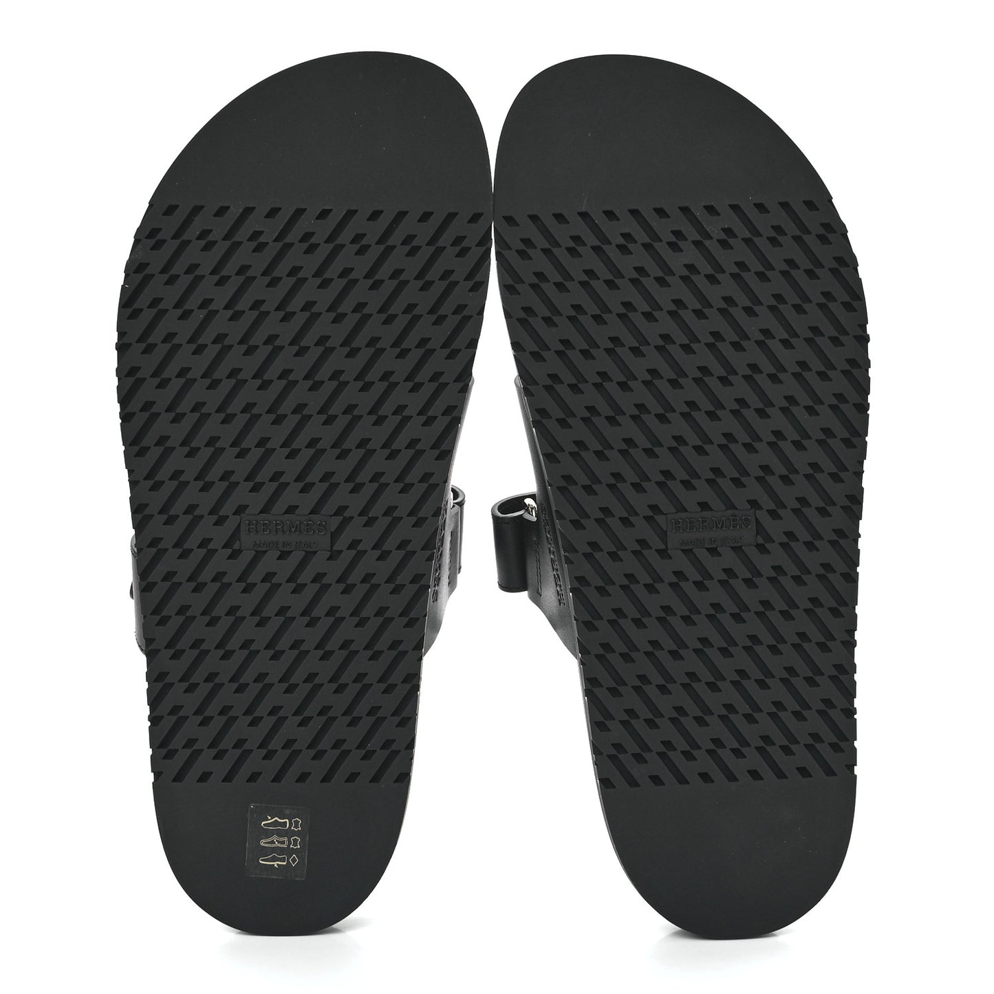 Calfskin Womens Chypre Sandals 40 Black