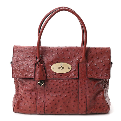 Mulberry Ostrich Bayswater Black Forest 1 of 9