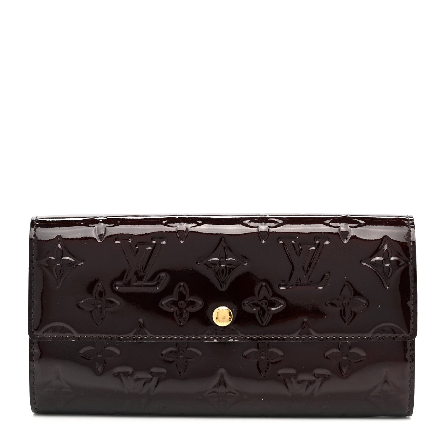 Louis Vuitton Vernis Sarah Wallet Amarante 1 of 7